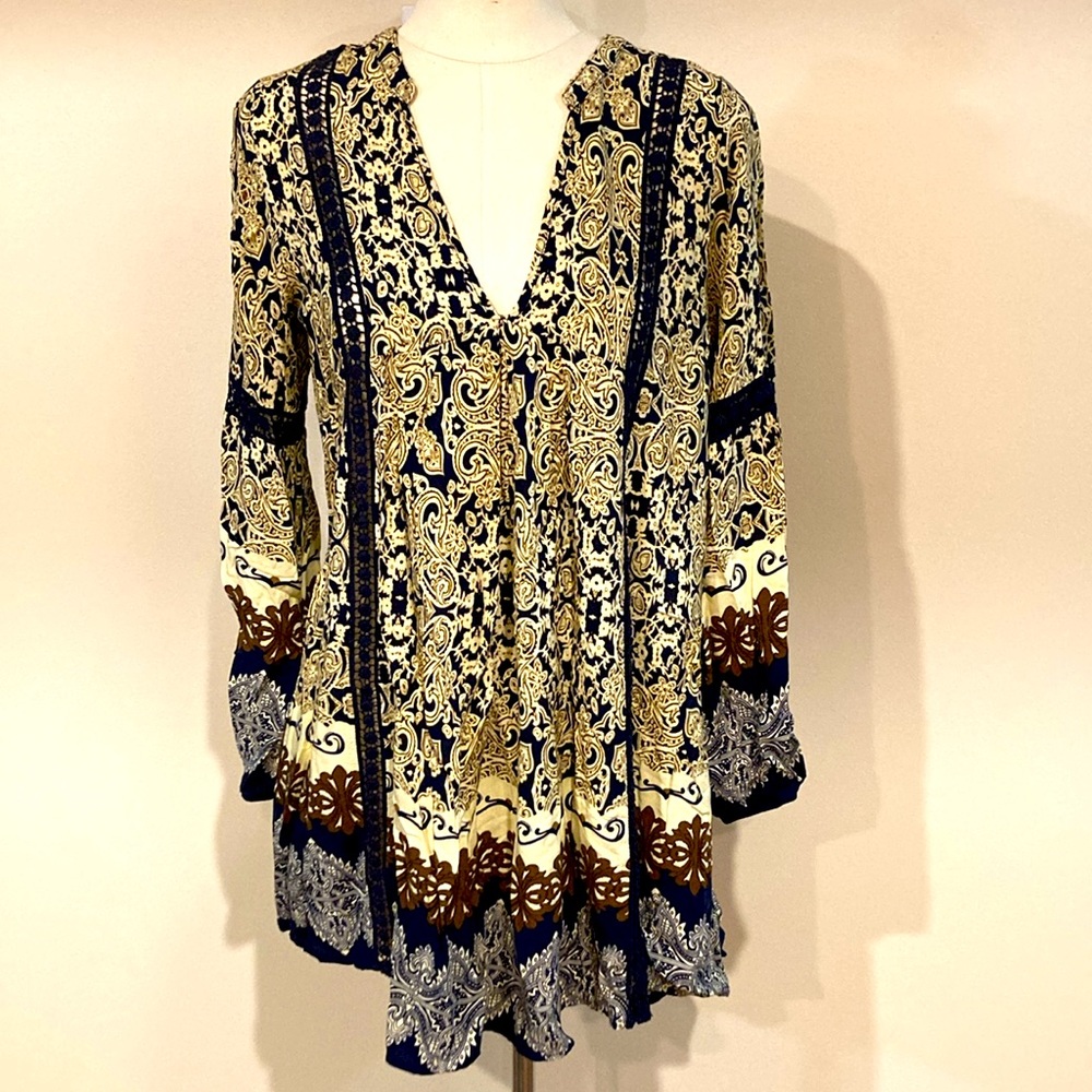 EUC Women’s ALTAR’D STATE bohemian / hippie / boho Dress ~ Size Large